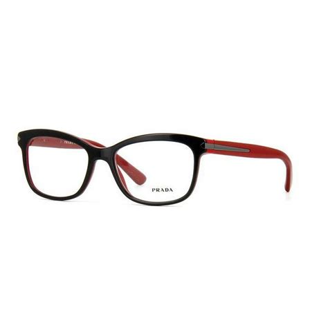 prada eyeglasses gold black|Prada eyeglasses black and red.